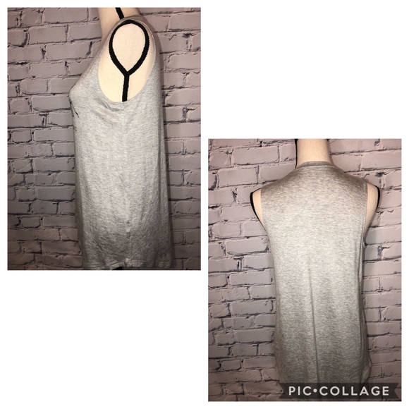 Super soft gray tank, size M - Picture 4 of 7